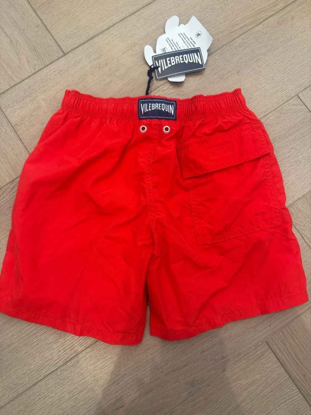 Boys Vilebrequin embroidered-logo drawstring swim shorts size 10 - Picture 6 of 8